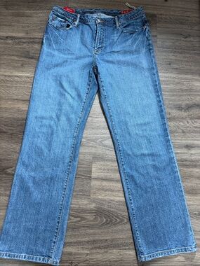 Seven7 Premium Denim Women's Bootcut Stretch Jeans Size 16 Medium Wash